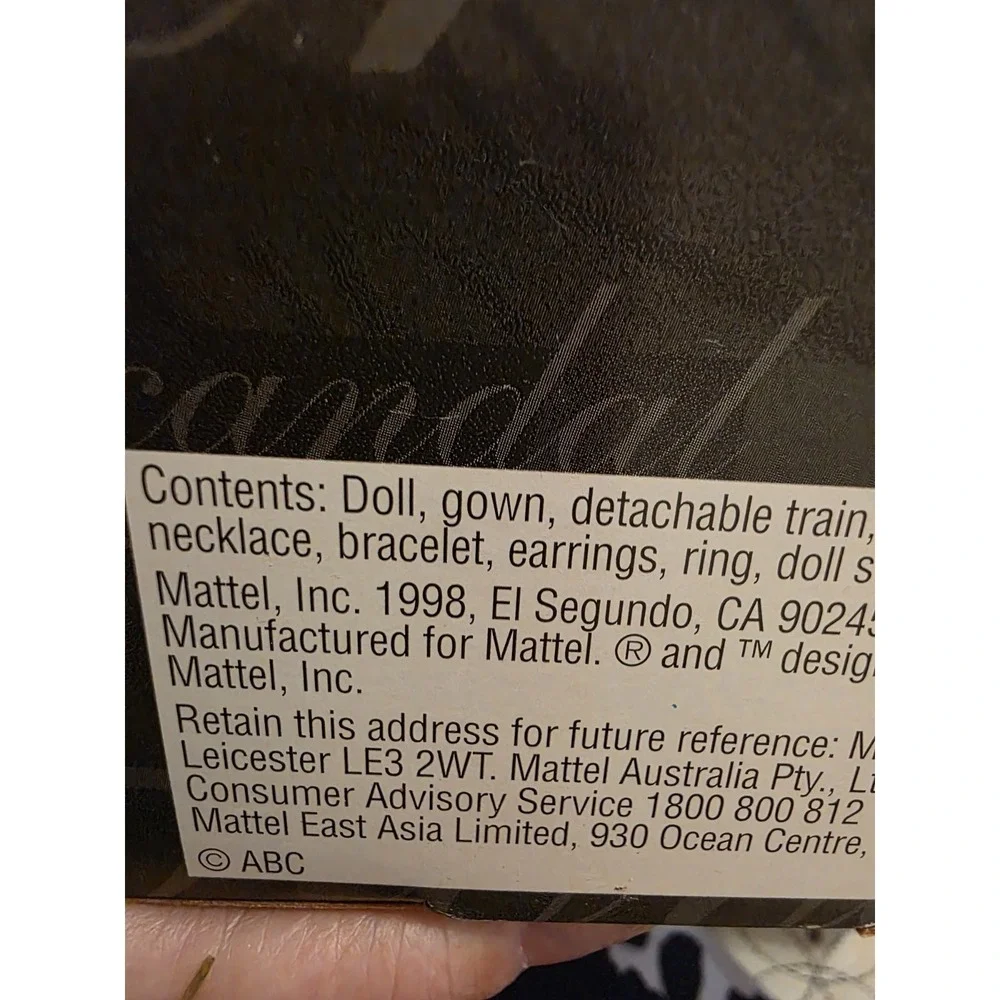 Mattel product 2002